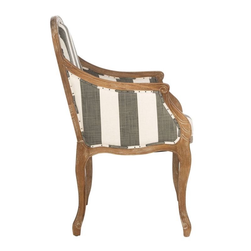 Esther Armchair Gray/White - Safavieh