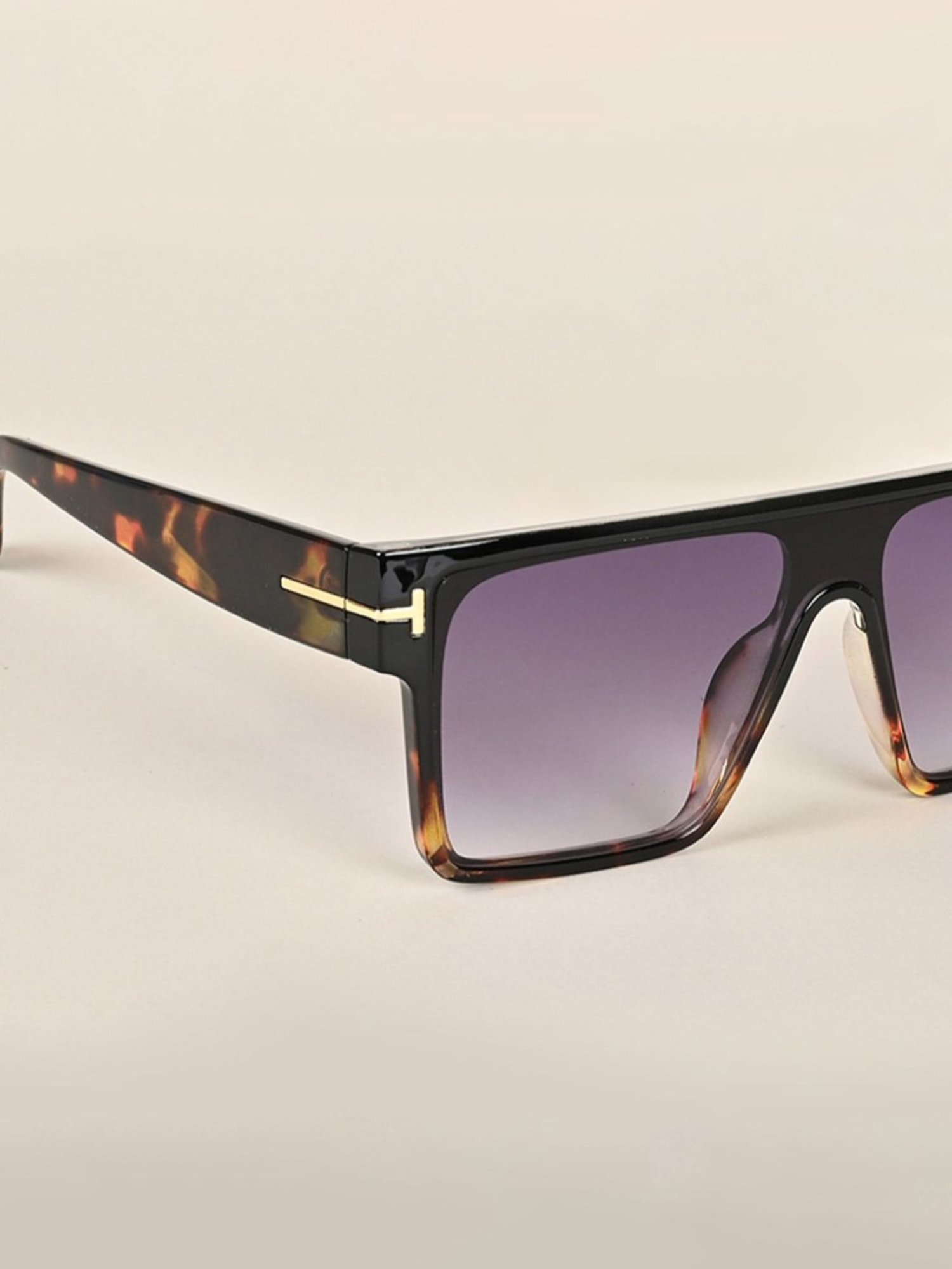 Voyage Grey Wayfarer UV Protection Unisex Sunglasses