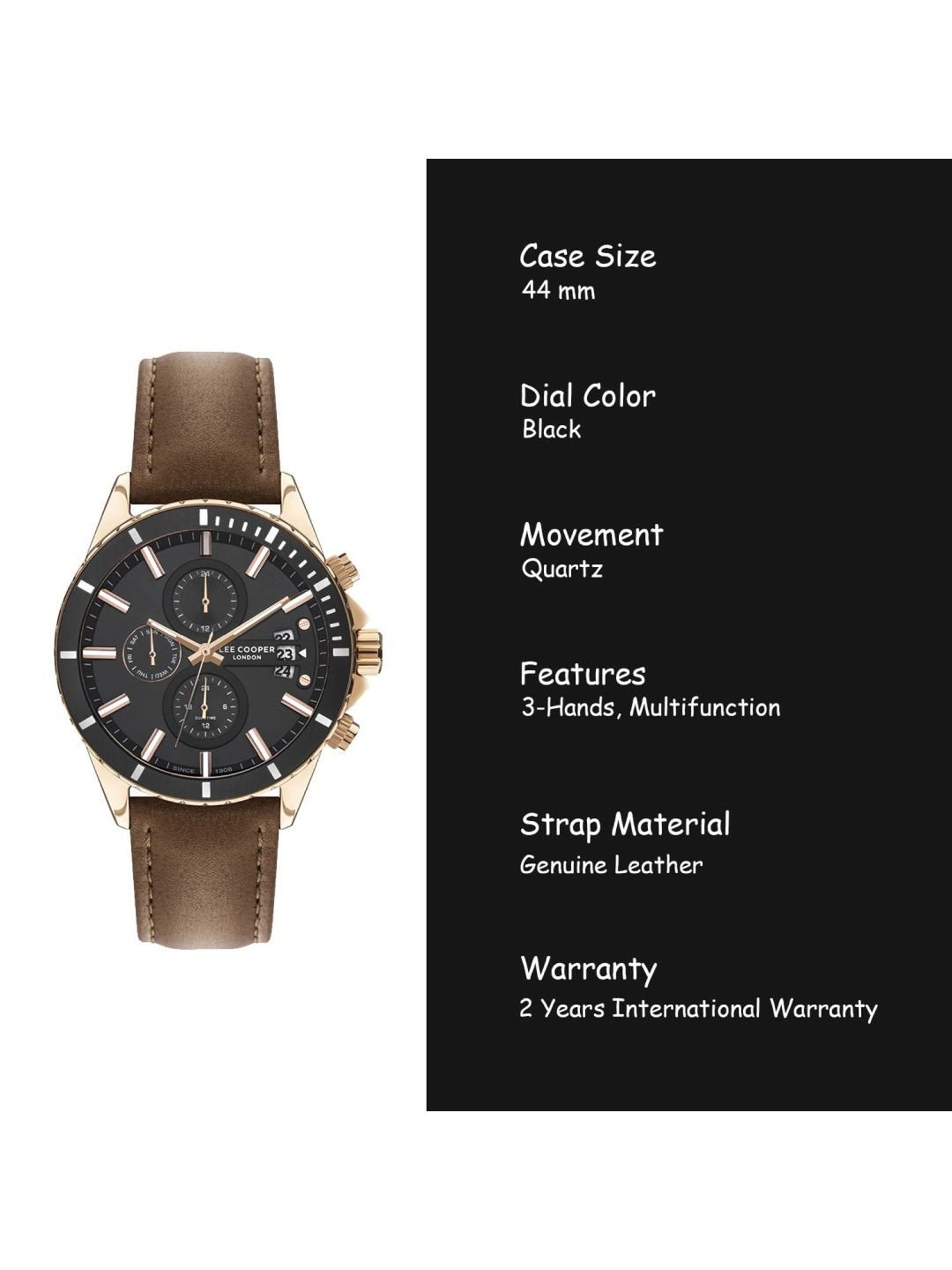 Lee Cooper LC07530.452 Multifunction Watch for Men