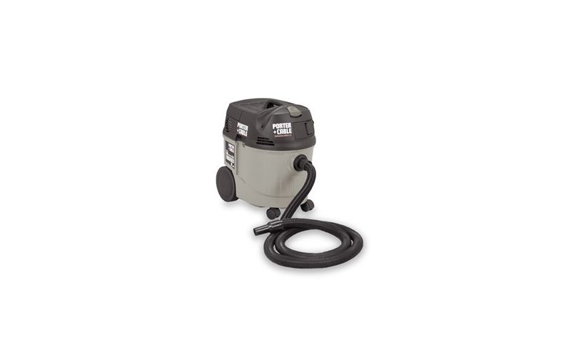 PORTER-CABLE PCX18301-4B 4 Gallon 4Hp Wet/Dry Vacuum, Stainless Steel (Certified Refurbished)