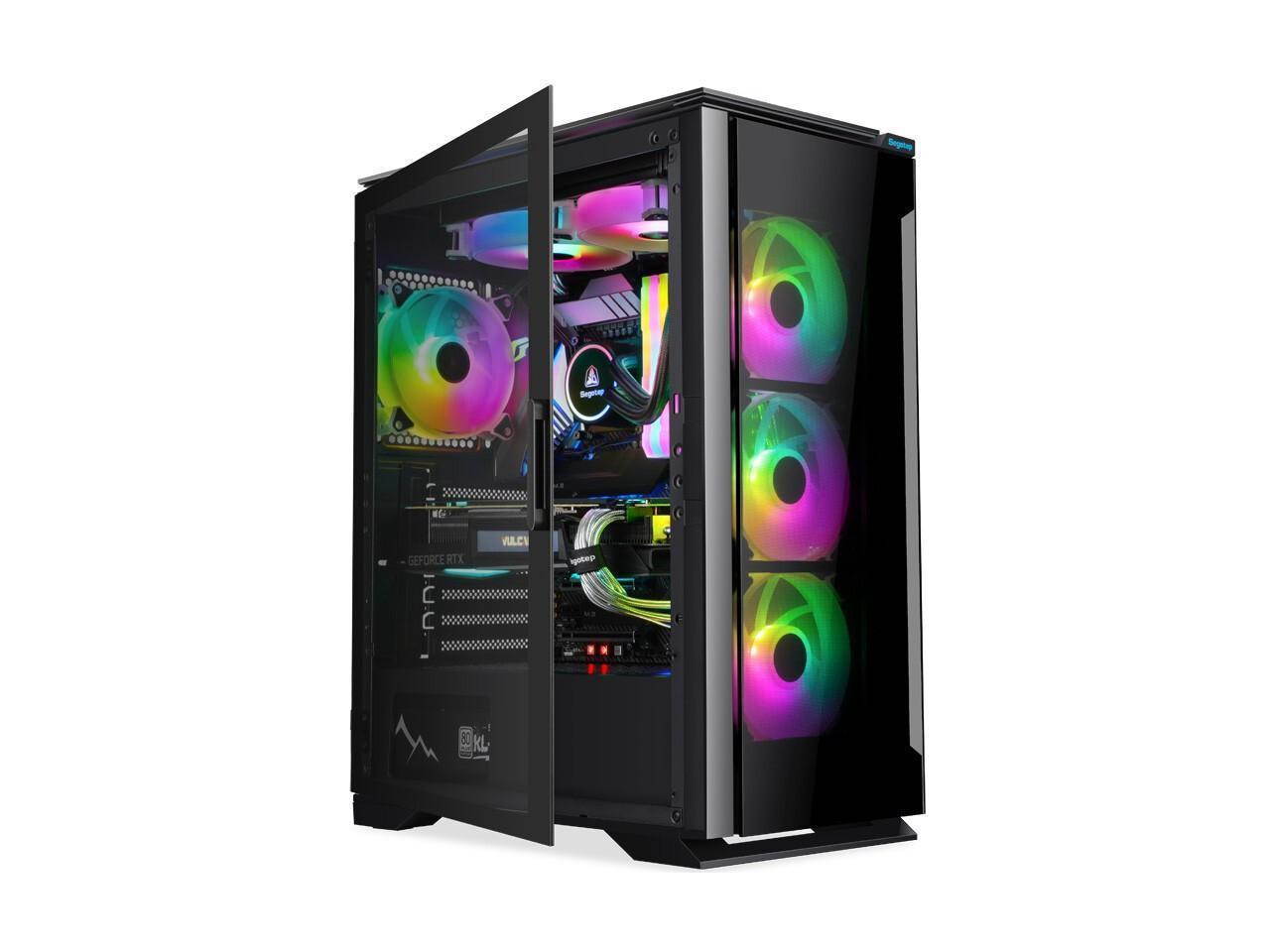 IPASON Gaming PC Desktop AMD Ryzen 9 5900X 3.70GHz, NVIDIA GeForce RTX 3080 Ti 12GB, 32GB DDR4 3600 RGB, 1TB NVMe Gen 4, 850W Gold PSU, 240MM AIO, 11AC WiFi, Windows 10 Home 64-bit