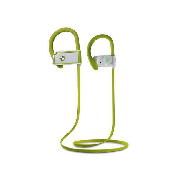 Fineblue FA80 Wireless Bluetooth earphone Stereo Bass Music Earphone Handsfree With Mic Neckband waterproof IPX-5 Sports Stereo (Green)