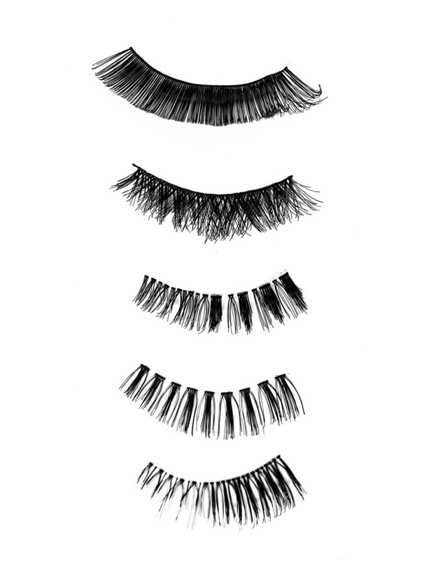 Beautiliss Professional False Eyelashes - Set of 10