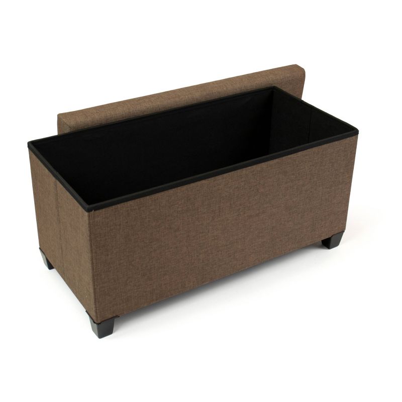 Sedona Storage Ottoman Taupe - Humble Crew