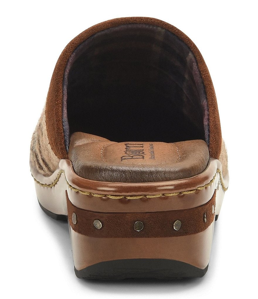 Born Bandy Southwest Wool Clogs
