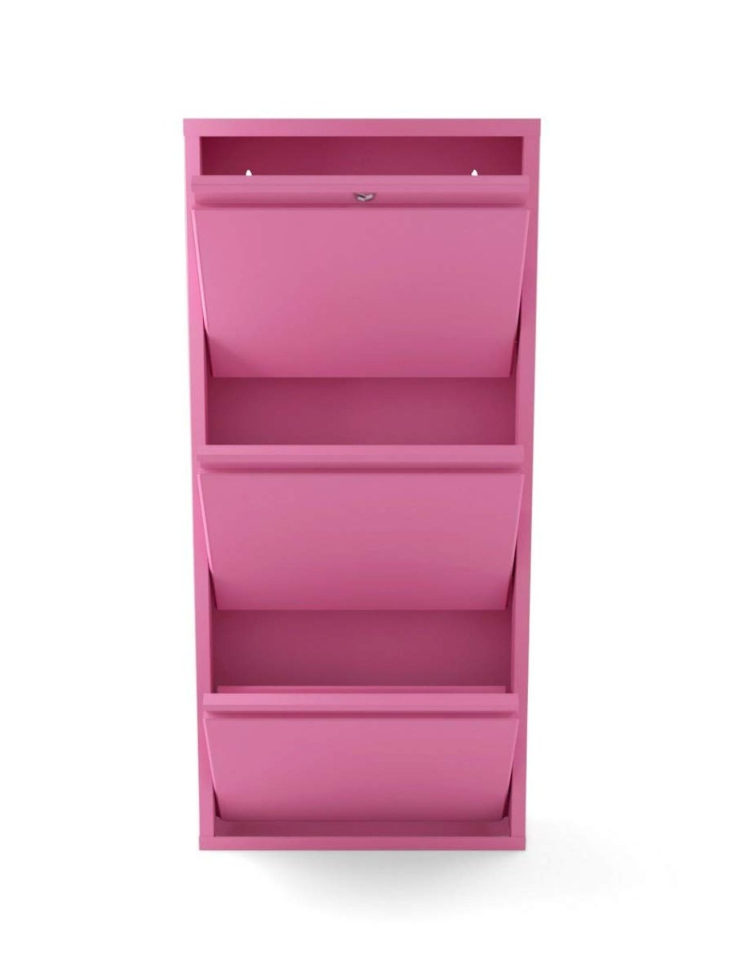 Godrej Interio Step in L Textured Purple Alloy Steel Shoe Cabinet - 1 Year Warranty