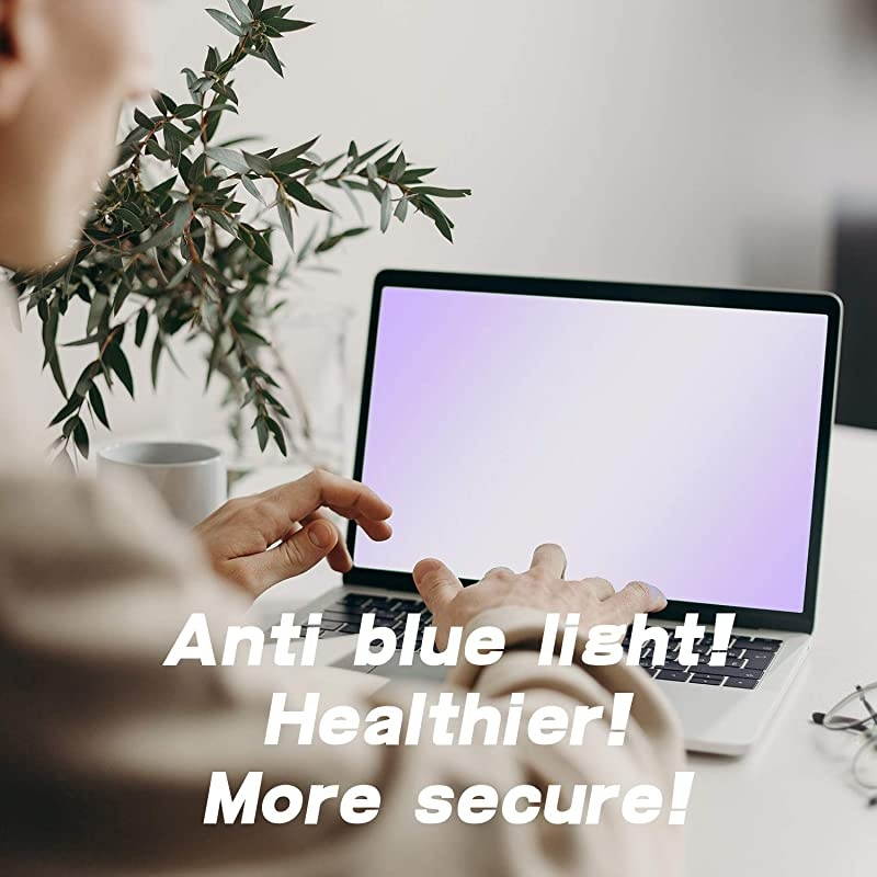 Inch Anti Blue Light Screen Protector for Widescreen Laptop Upgrade Laptop Screen Protector Filter Out Blue Light Relief with Aspect Ratio 169 Reduce Eye Fatigue Strain 2 Pack