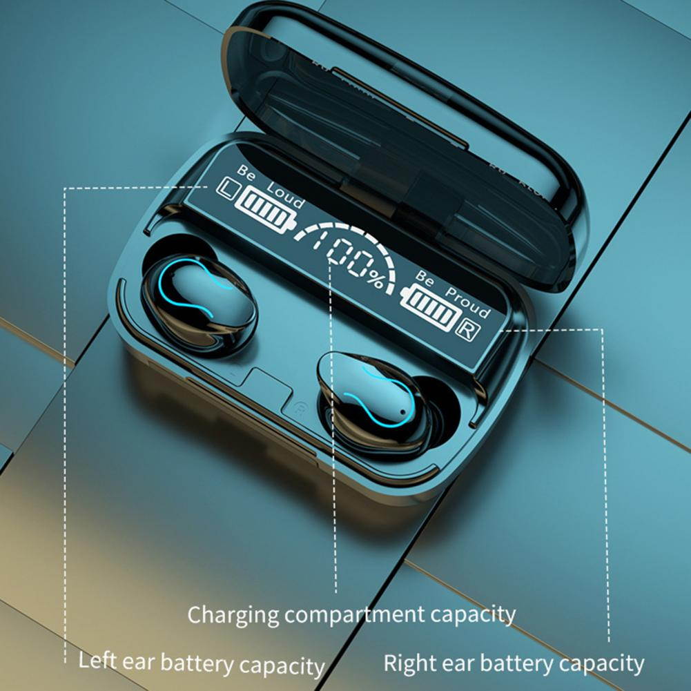 TWS Wireless Bluetooth Earphones Bluetooth 5.1 Smart-touch In-ear Wireless Earbuds with Charger Box Headset HD Headphones