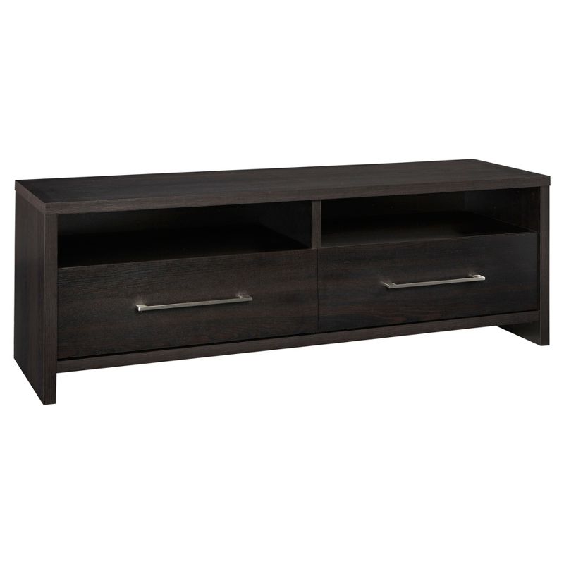 Storage Furniture TV Stand - Black Walnut-ClosetMaid