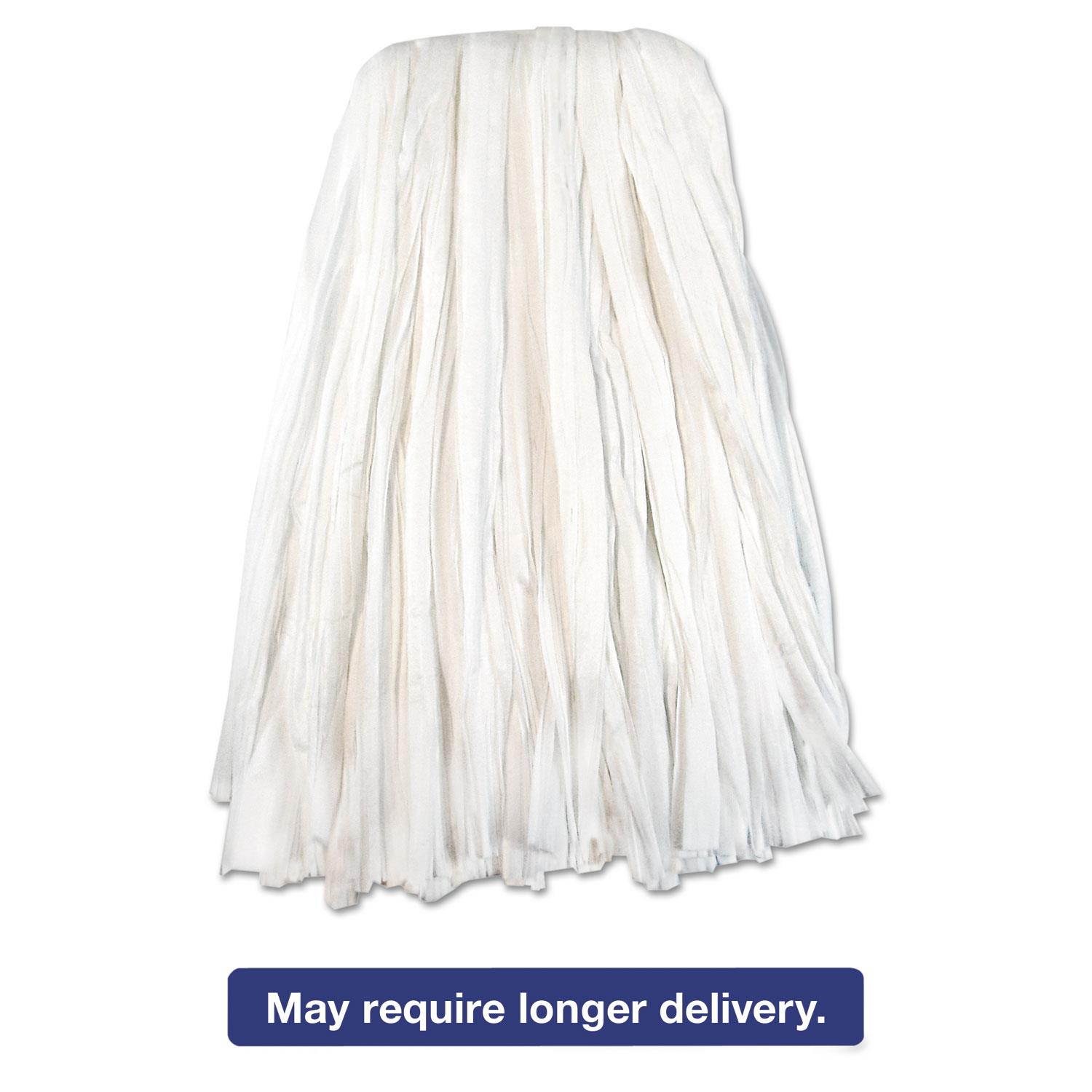 Nonwoven Cut End Edge Mop Rayon/Polyester #24 White 12/Carton