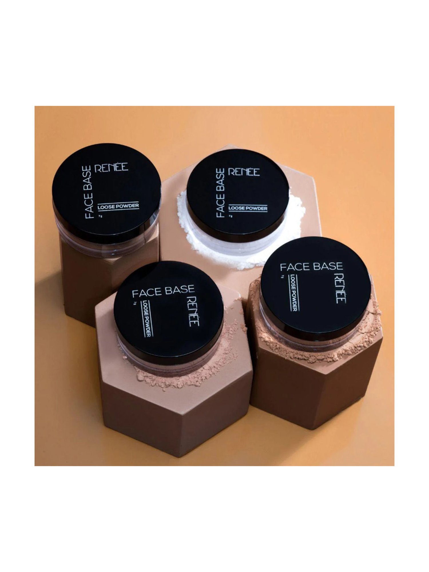 Renee Face Base Loose Powder Mellow Beige - 7 gm