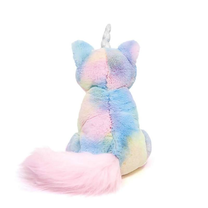 Enesco Rainbow Shimmer Caticorn 9 Inch Collectible Plush