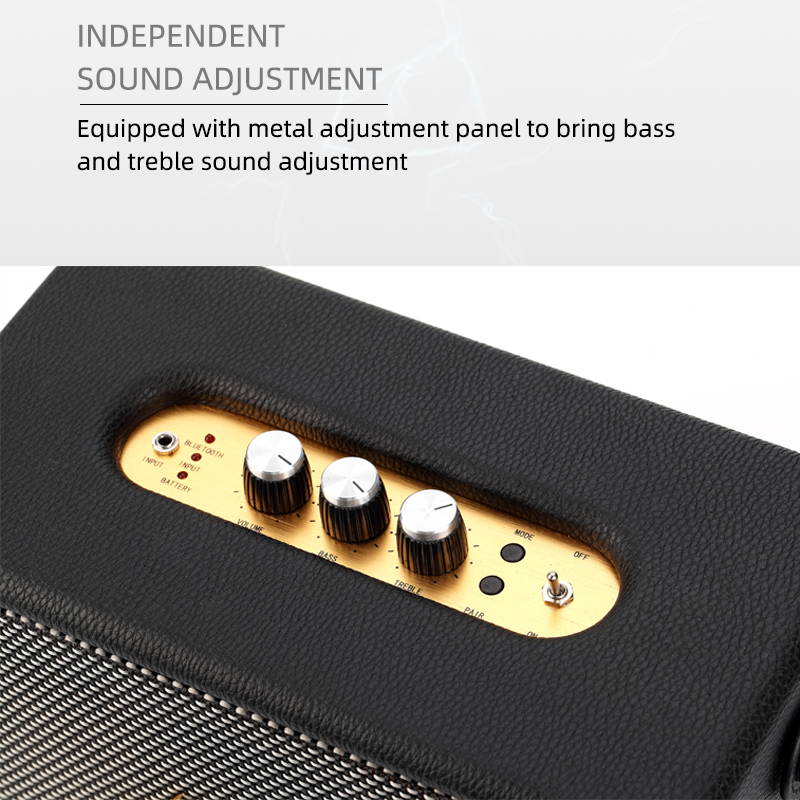 Bluetooth Speaker Fashion portable Music Player chargeable 8-10H 4000Mah AUX Stereo 3 speakers