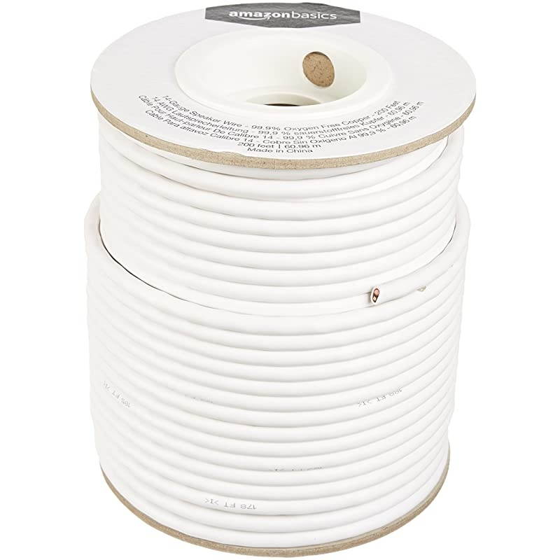 14Gauge Audio Speaker Wire Cable 999 OxygenFree Copper 200 Feet