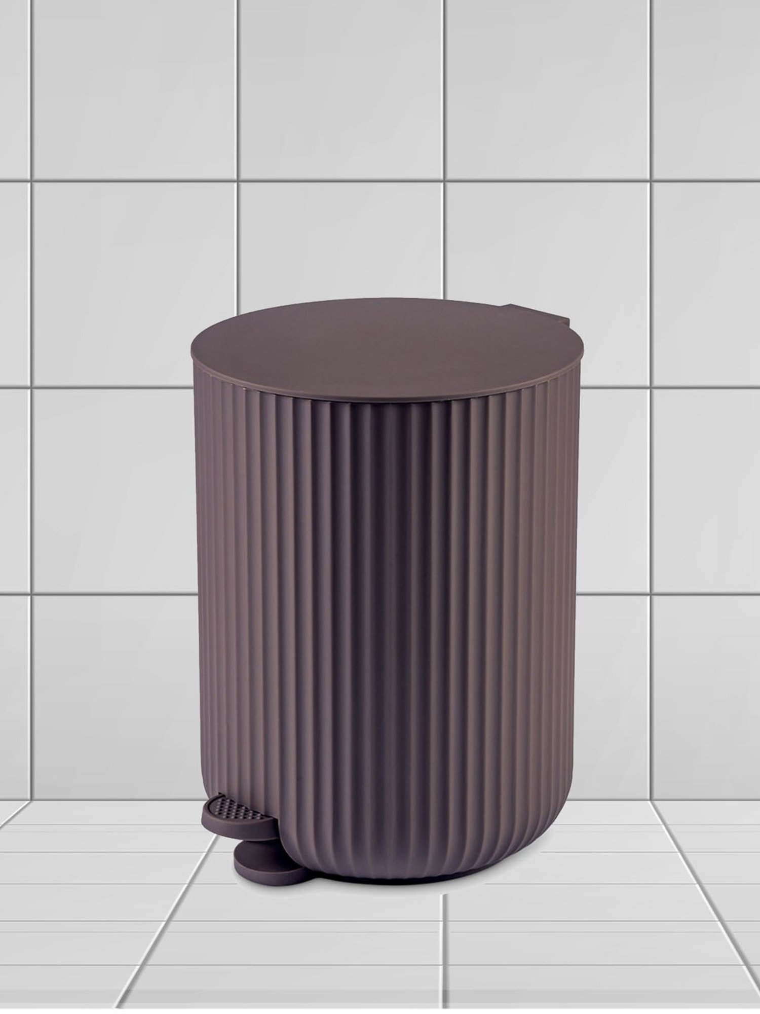 Freelance Grey Steel Set of 1 Dustbins