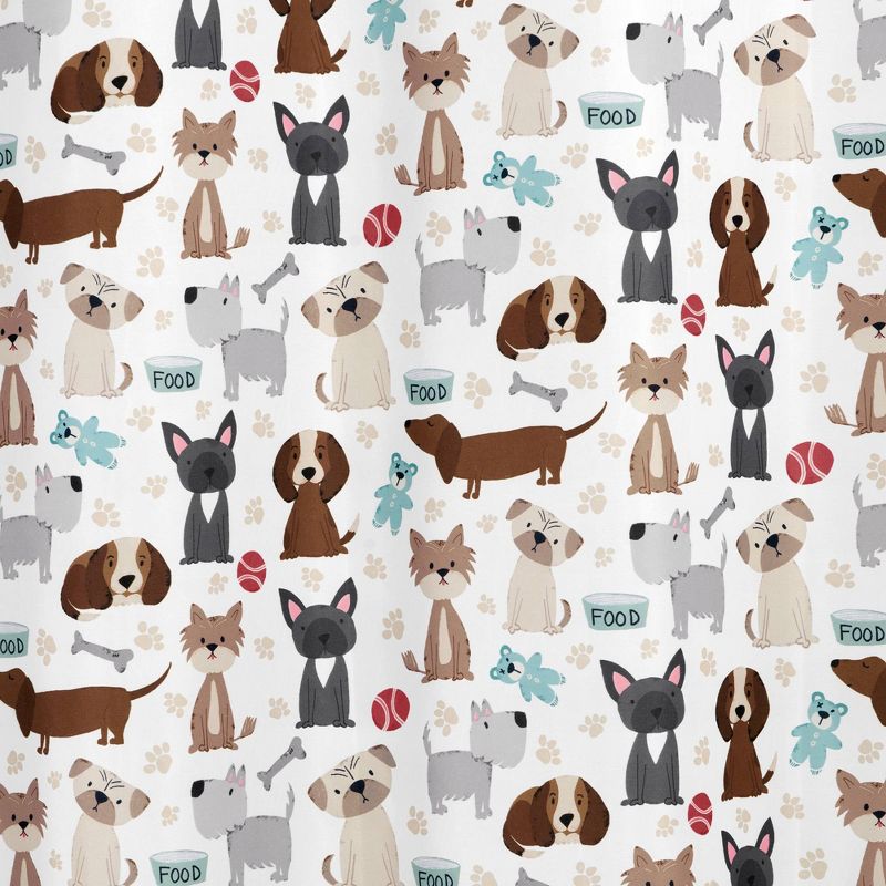 Puppy Love Shower Curtain - Allure Home Creations