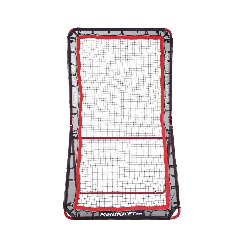 Rukket Sports 4 x 7 Foot Lacrosse Baseball Softball Football Rebounder Pitching Throwing Pitchback Training Screen