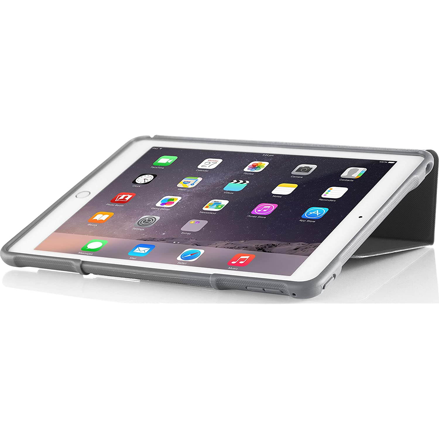 STM Dux, rugged case for Apple iPad Mini 4 - Black (stm-222-104GZ-01)