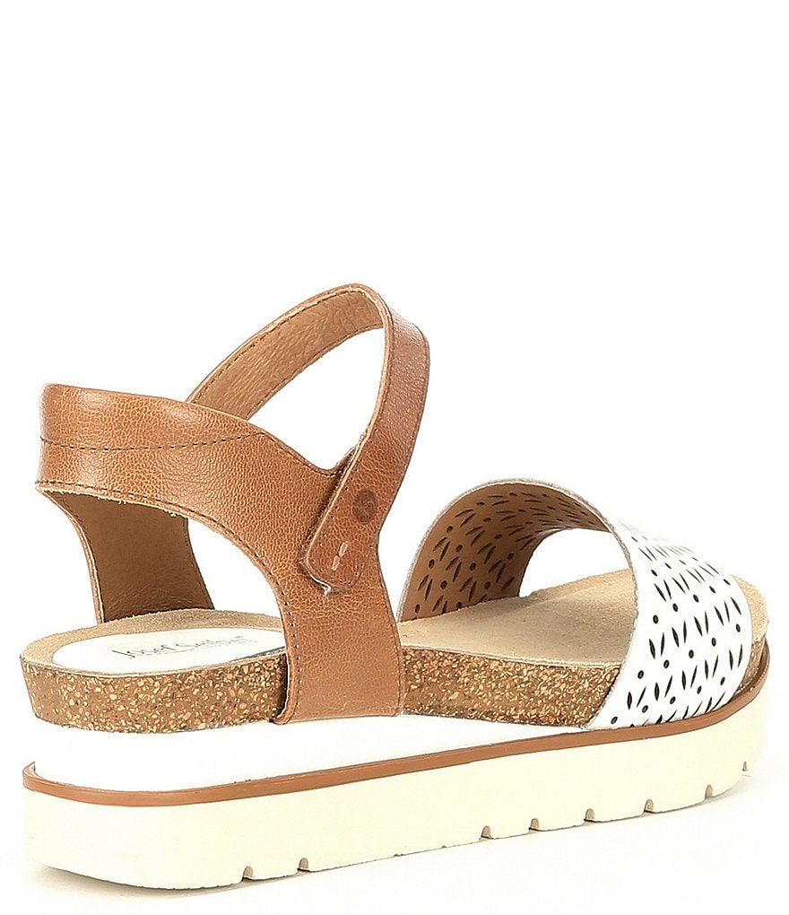Josef Seibel Clea 09 Perf Wedge Sandals