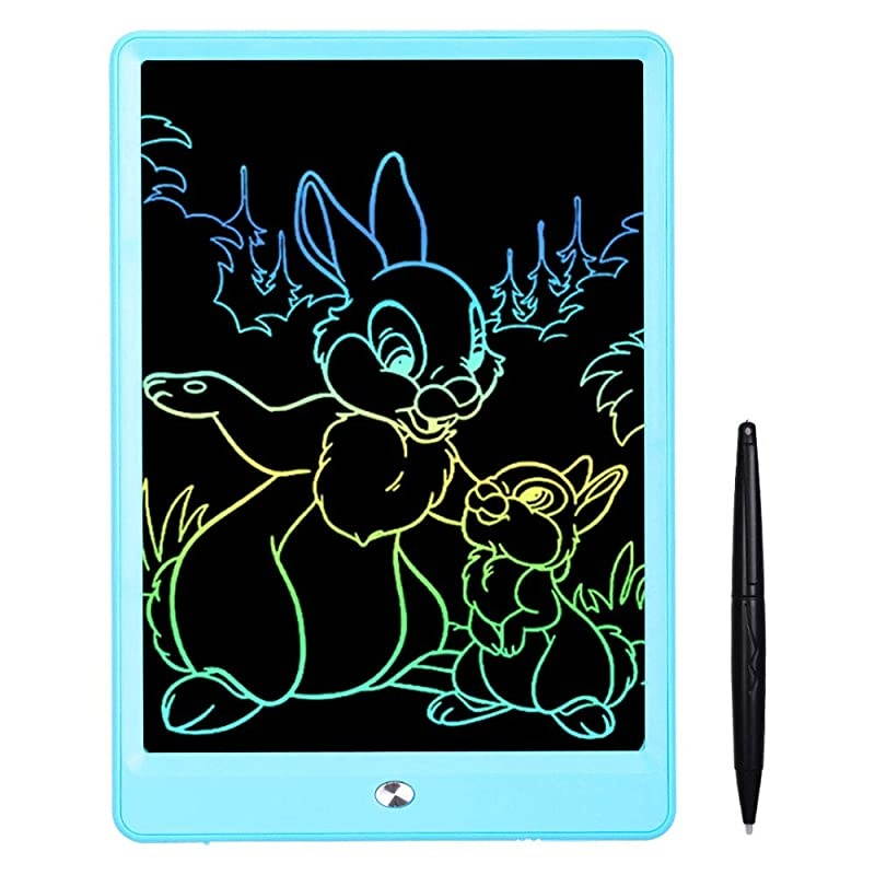 LCD Writing Tablet 10 Inch Drawing Tablet for Kids Colorful Screen Doodle Board and Kids Drawing Pad for Ages 2+