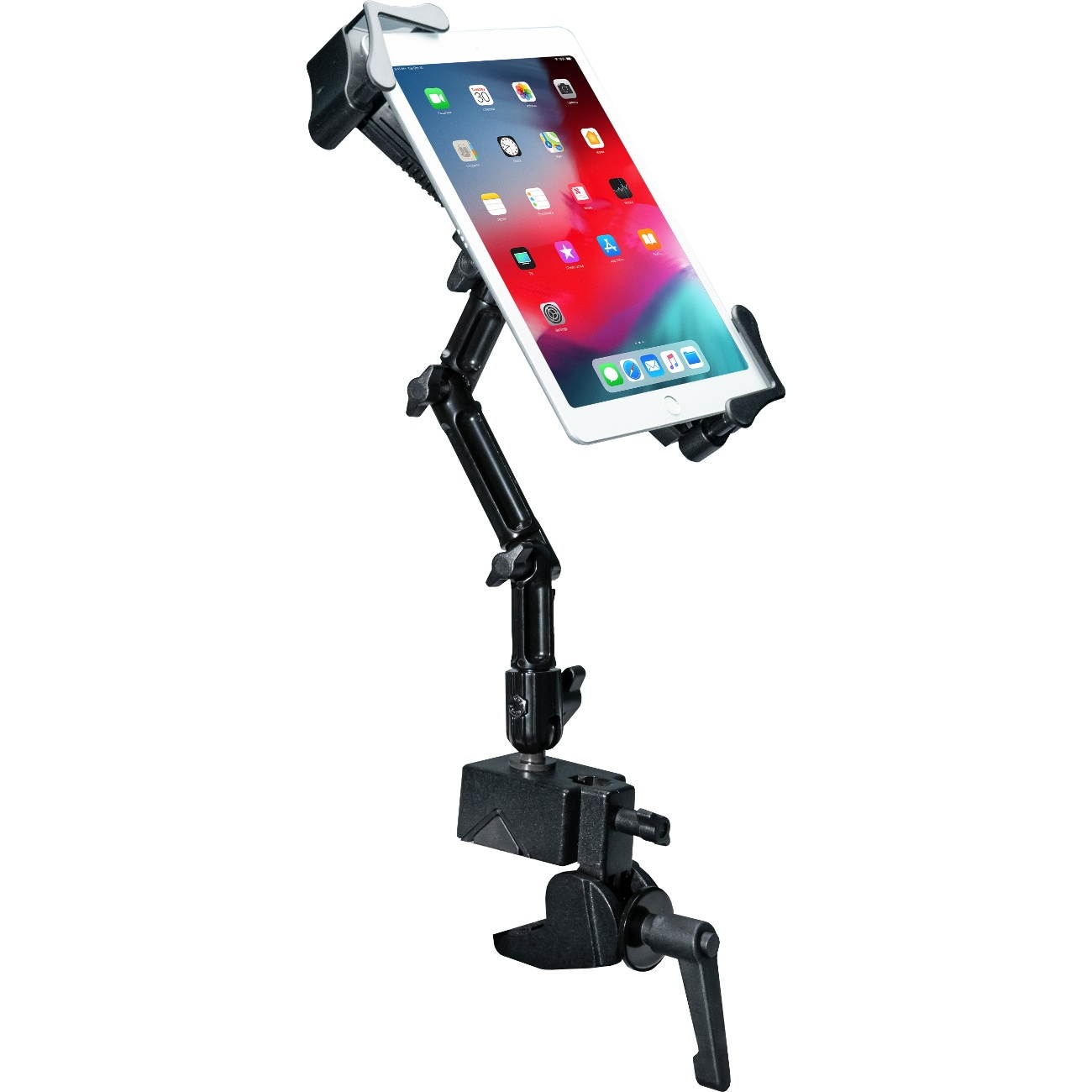 CTA Digital Clamp Mount for Tablet, iPad mini, iPad, iPad Pro