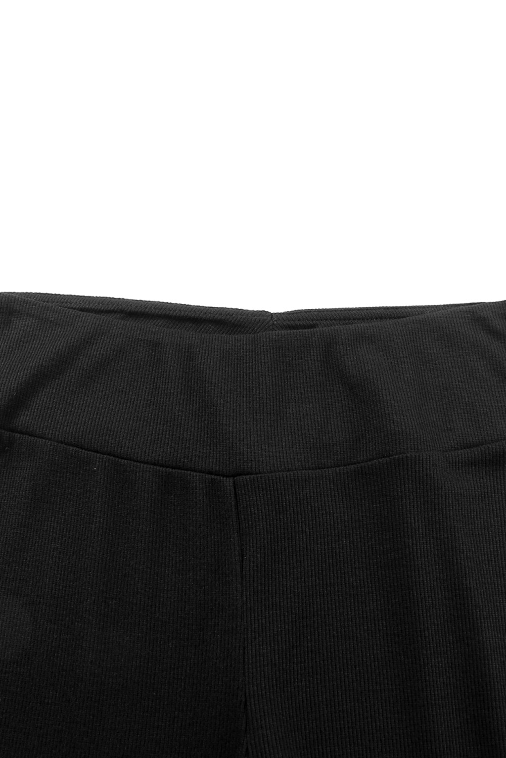 TWIN BIRDS Black & Blue Cotton Capris - Pack Of 2