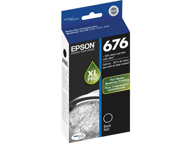 EPSON 676XL Ink Cartridge Black