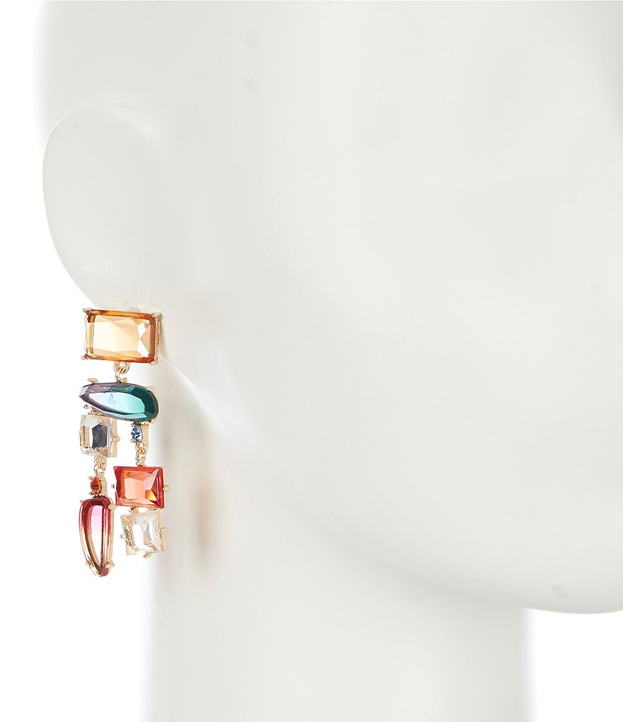 Natasha Accessories Mix Match Stone Earrings
