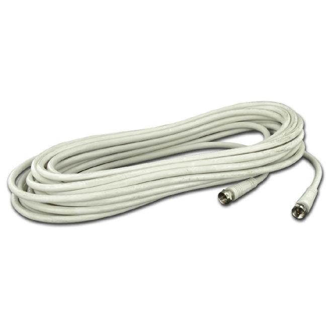 Leviton 014-C6851-25W 25-Foot White RG6 Coax Cable