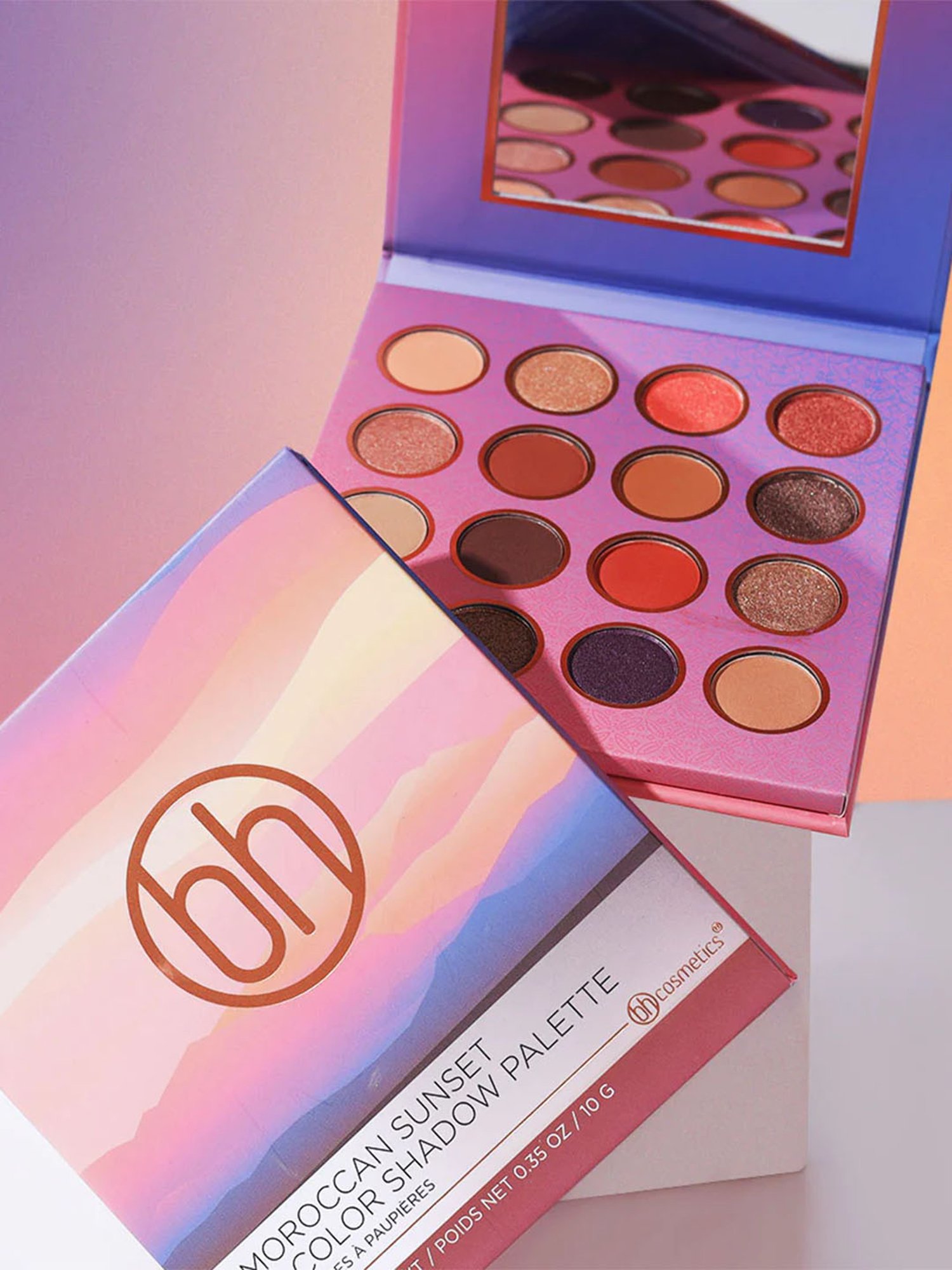 BH Cosmetics 16 Color Shadow Palette Moroccan Sunset - 10 gm