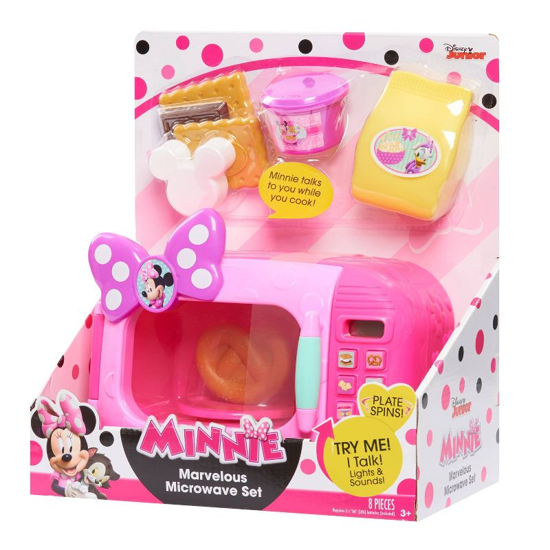 Disney Minnie Mouse Happy Helpers Marvelous Microwave Set