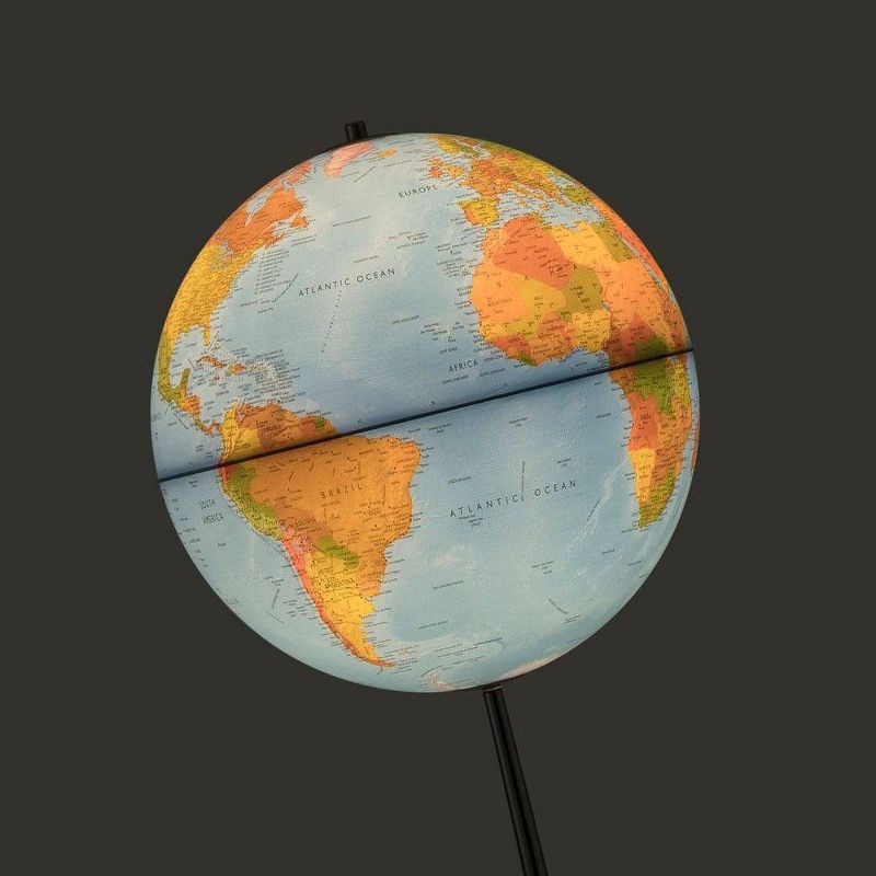 Vertigo Blue Designer Floor Globe - Waypoint Geographic