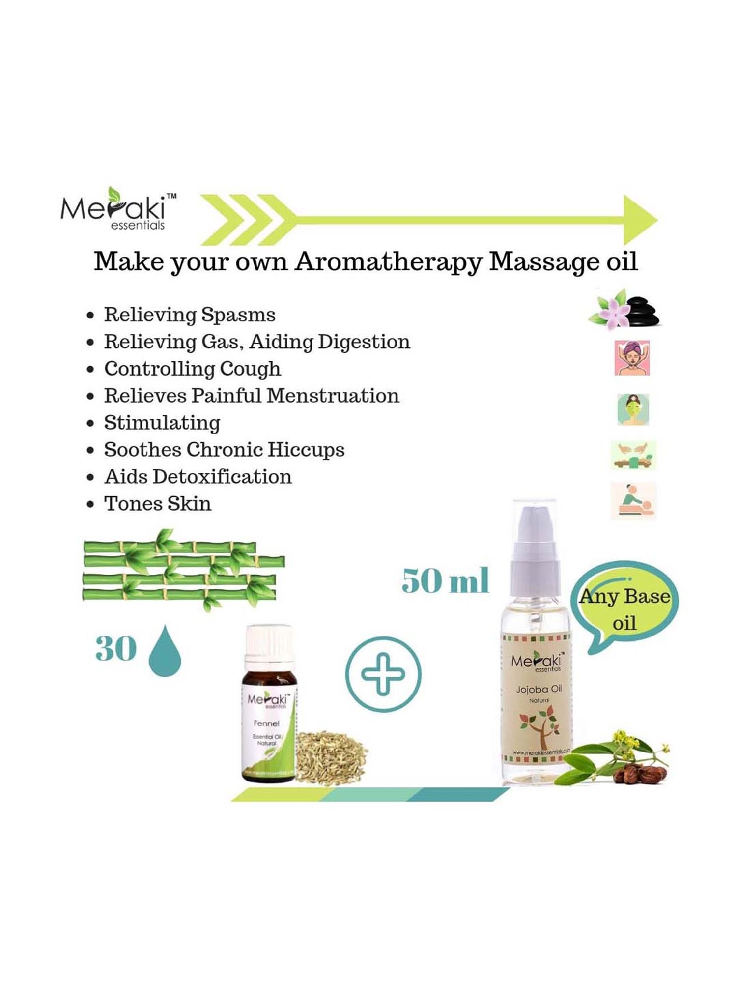 Meraki Essentials Fennel Essential Oil - 10 ml