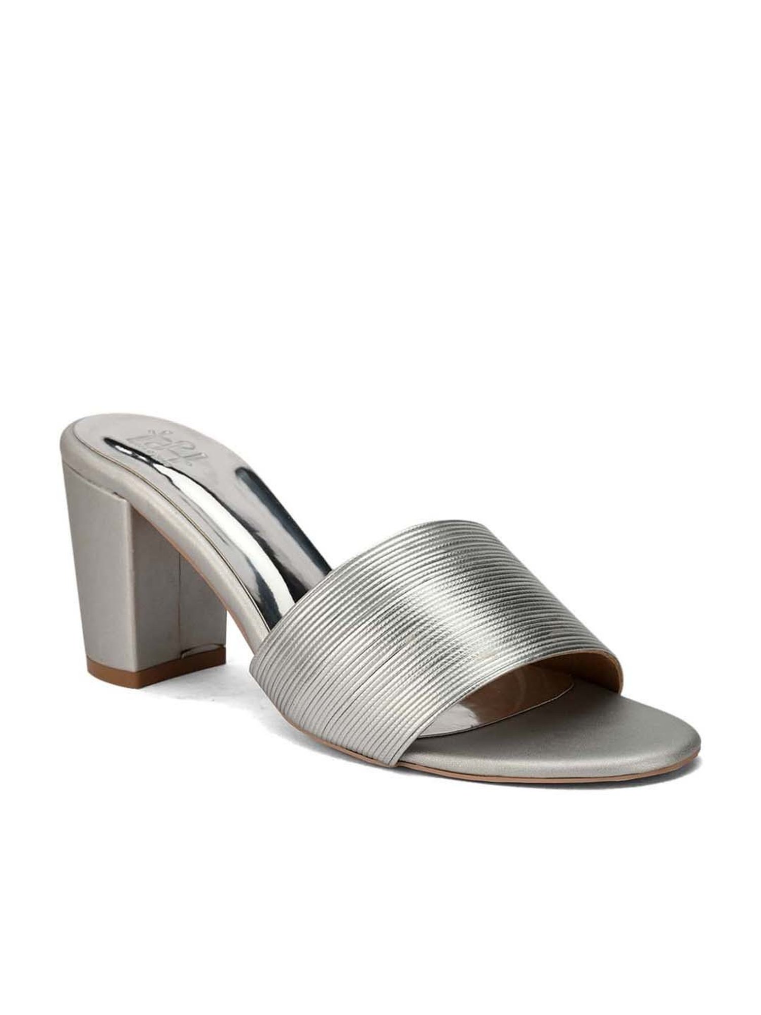 Hydes N Hues Women's Silver Casual Sandals