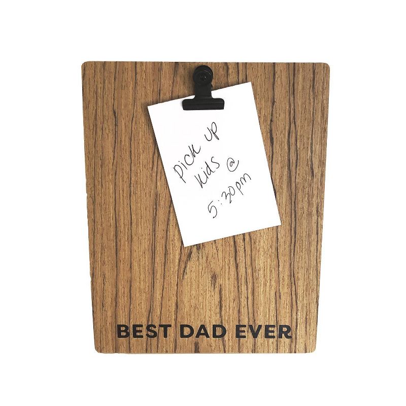 Paper Riot Co. 4" x 6" Father's Day Best Dad Ever Clip Single Image Frame