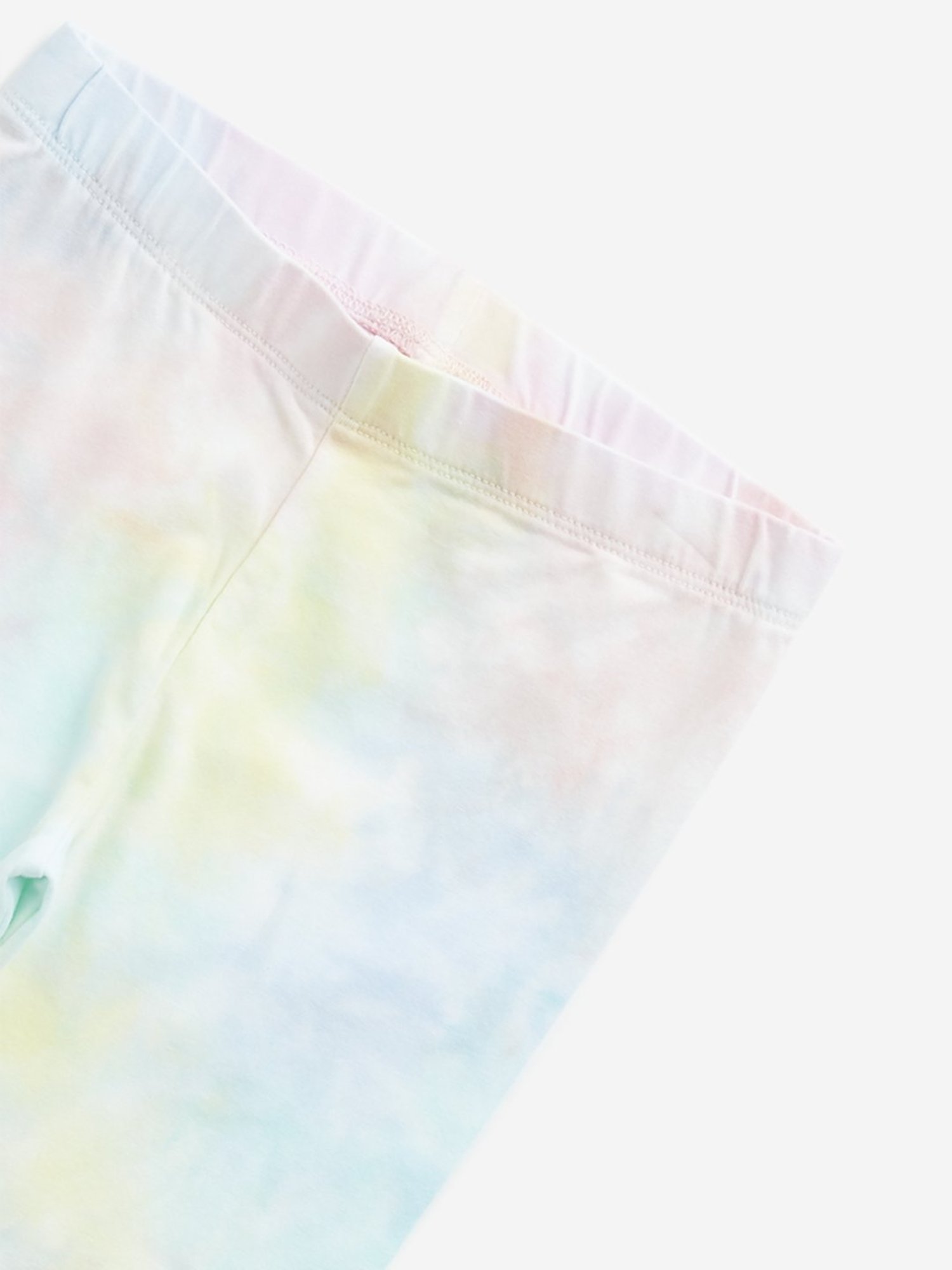 HOP Girls by Westside Multicolour Tie-Dye Print Mid-Rise Leggings