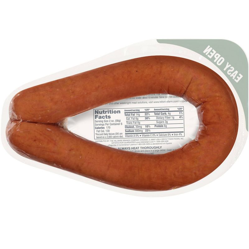 Hillshire Farm Beef Polska Kielbasa Smoked Sausage Rope - 12oz