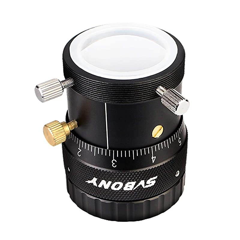 1.25 inches Double Helical Focuser High Precision for Telescope Finder Guidescope with Brass Compression Ring (M42x0.75)