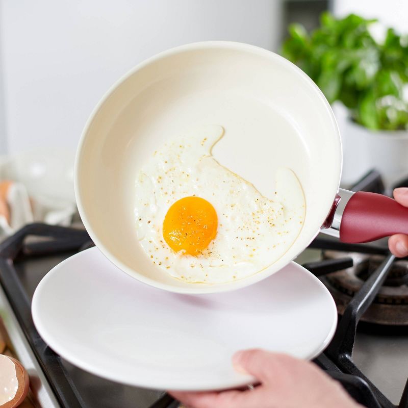 GreenPan Rio 16pc Non Stick Cookware Set Red