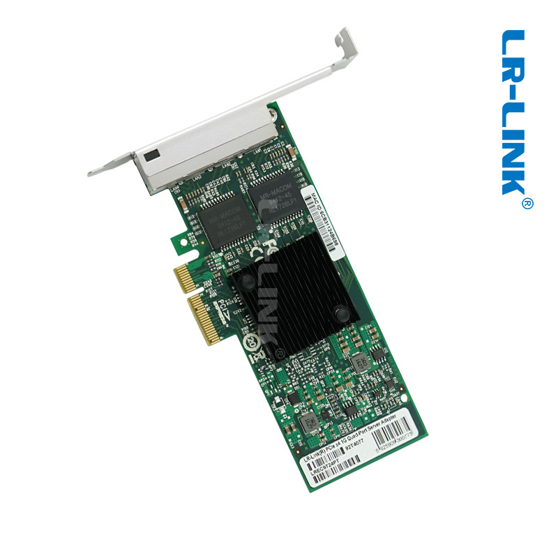 PCI Express x4 Quad Port Copper Gigabit Server Adapter (Intel I350AM4 Based)
