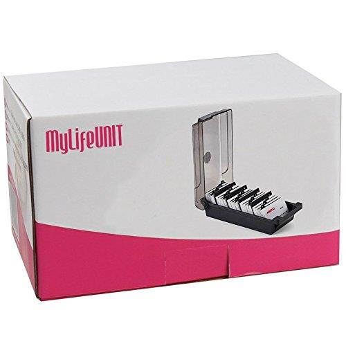 MyLifeUNIT Business Card Holder, Name Card Organizer with Dividers and Index Tabs (500 Cards)