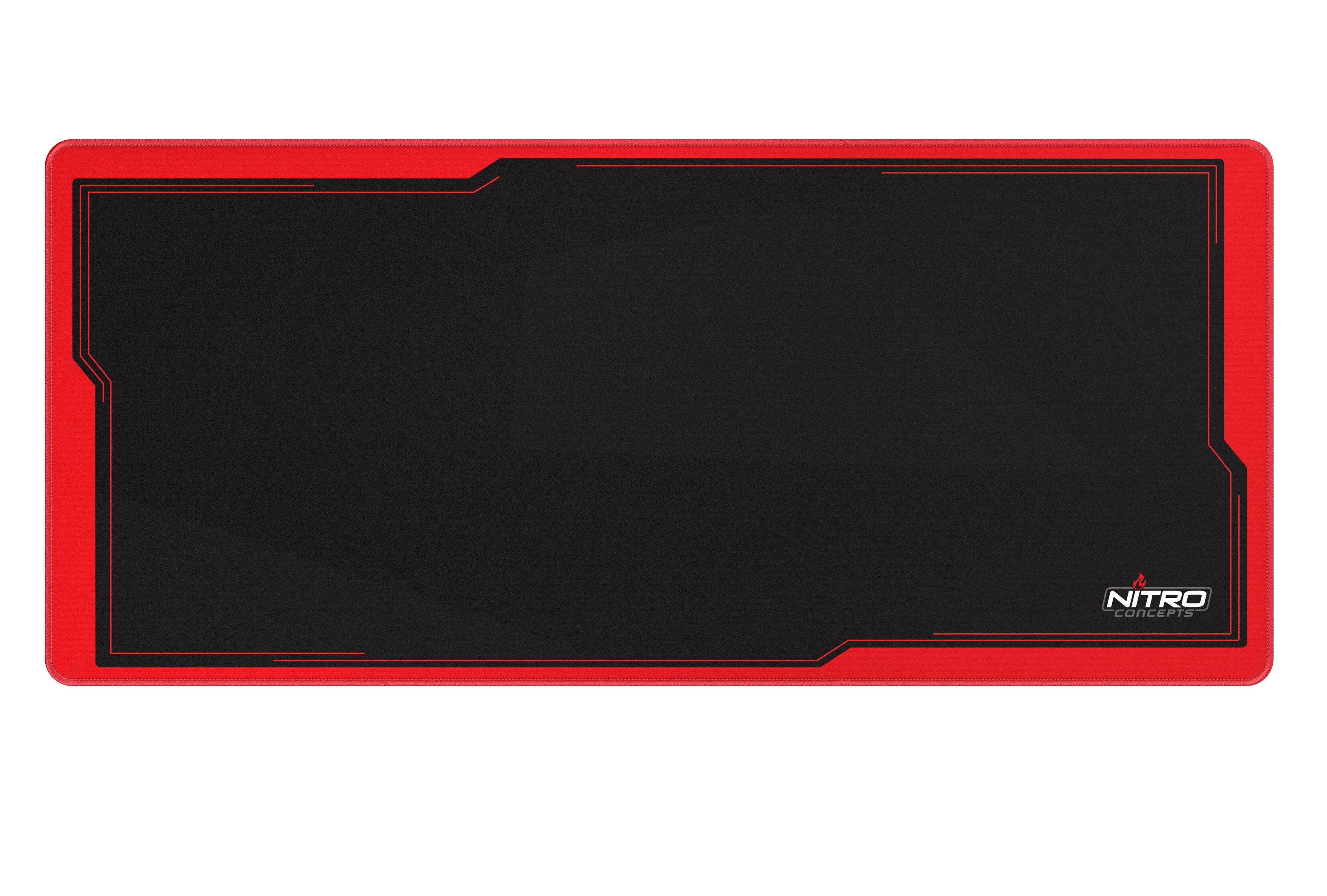 Nitro Concepts Deskmat DM12 &ndash; 1200 X 600 MM &ndash; Inferno Red