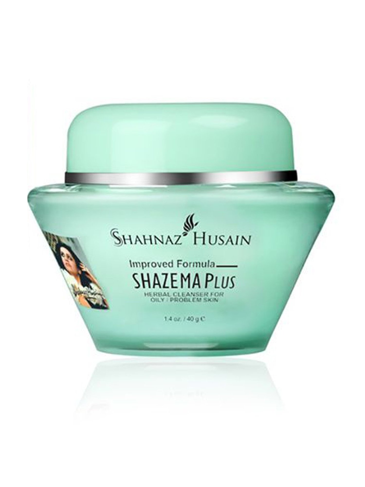 Shahnaz Husain Shazema Plus Herbal Cleanser for Oily Problem Skin - 40 gm