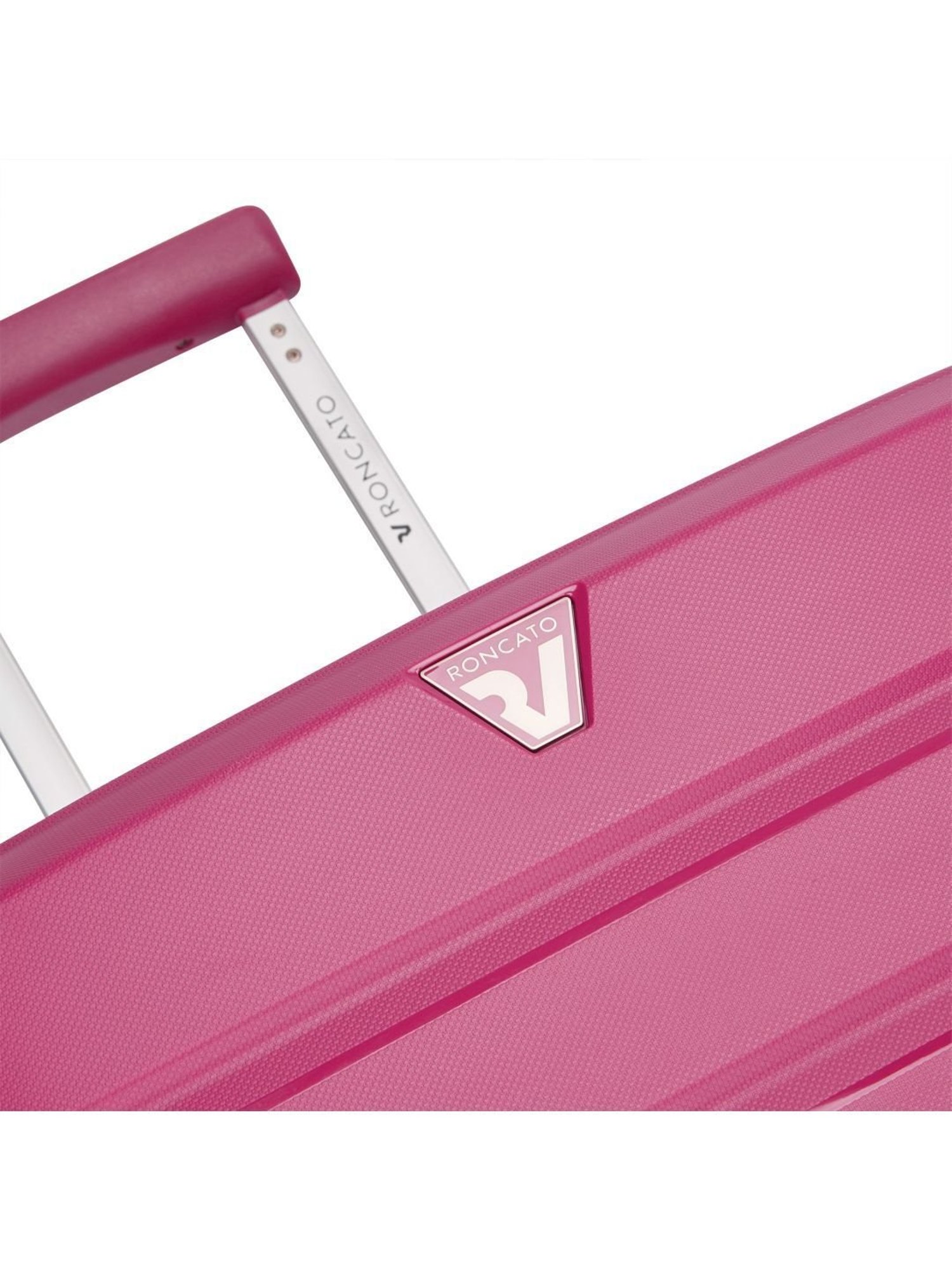 Roncato Butterfly Magenta Textured Hard Large Trolley Bag -30 cm