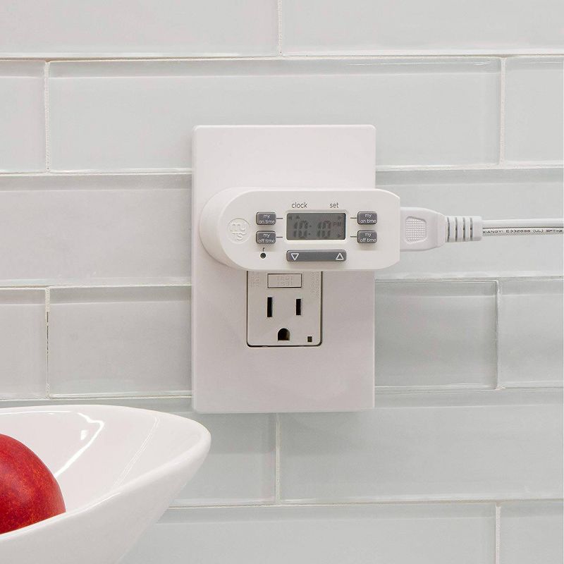 MyTouchSmart 2pk Indoor Simple Set Plug-In Timer