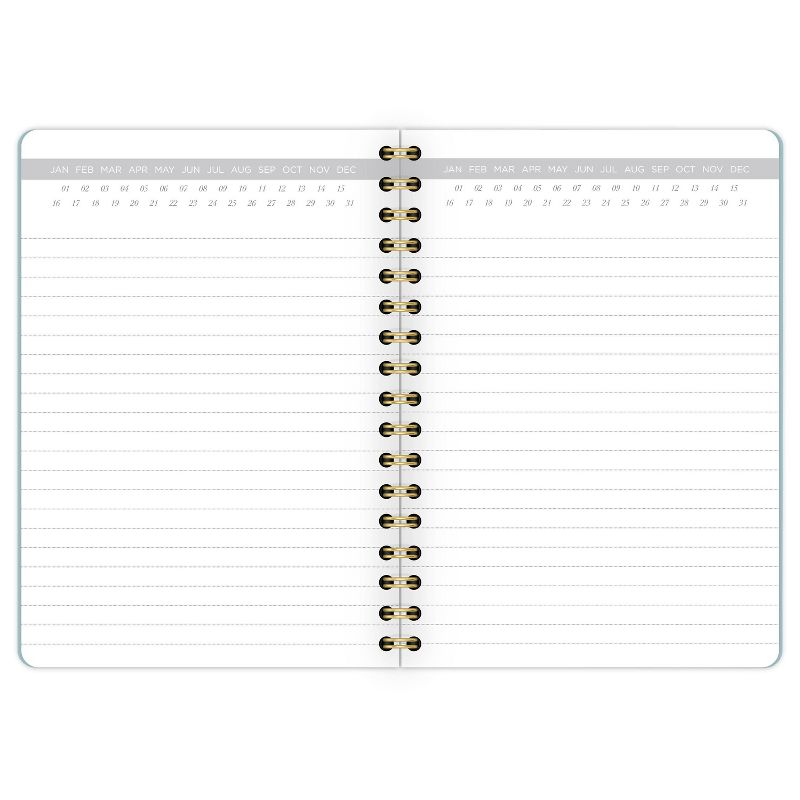 80 sheet 1 Subject Spiral Notebook Work Style Pocket Seaglass - Cambridge