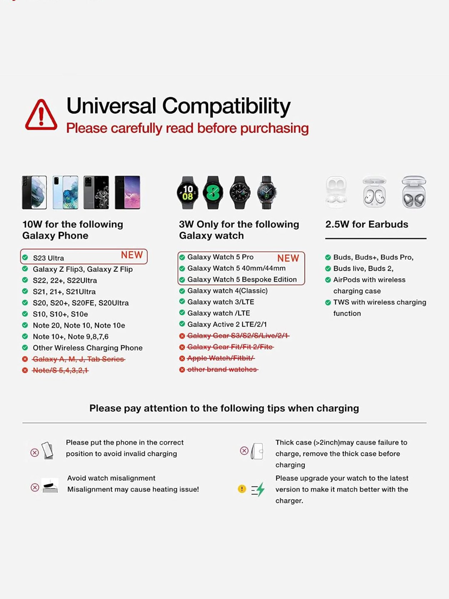 UNIGEN Unidock 350 23W Foldable Wireless Charging Station With QC 18W Adapter (White)