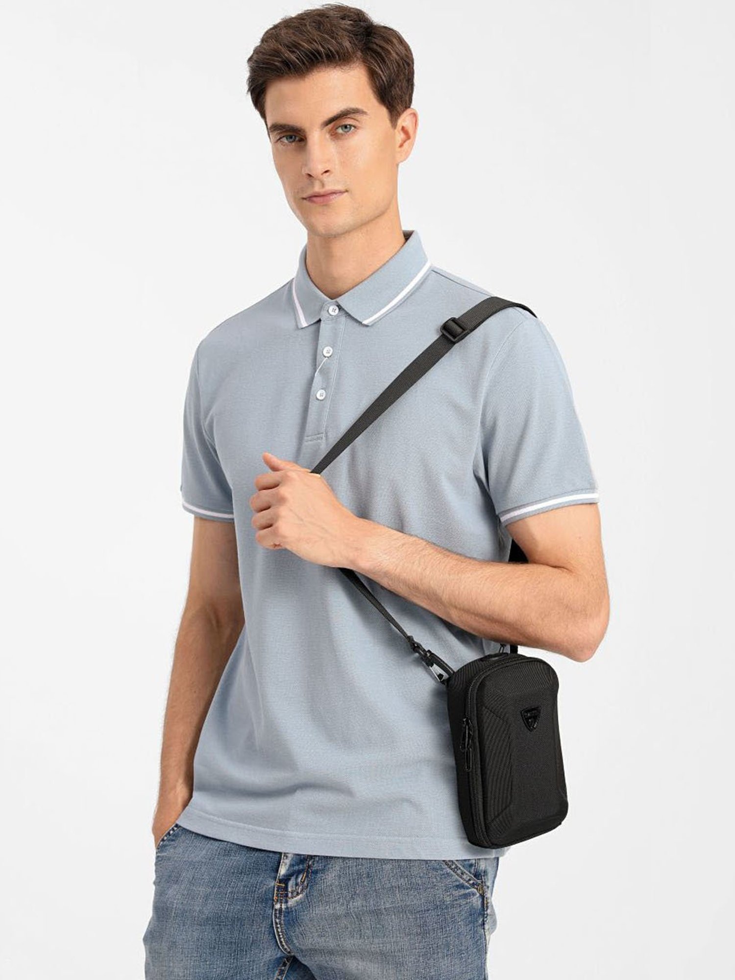 Ozuko The Urban-Cross Black Soft One Size Crossbody