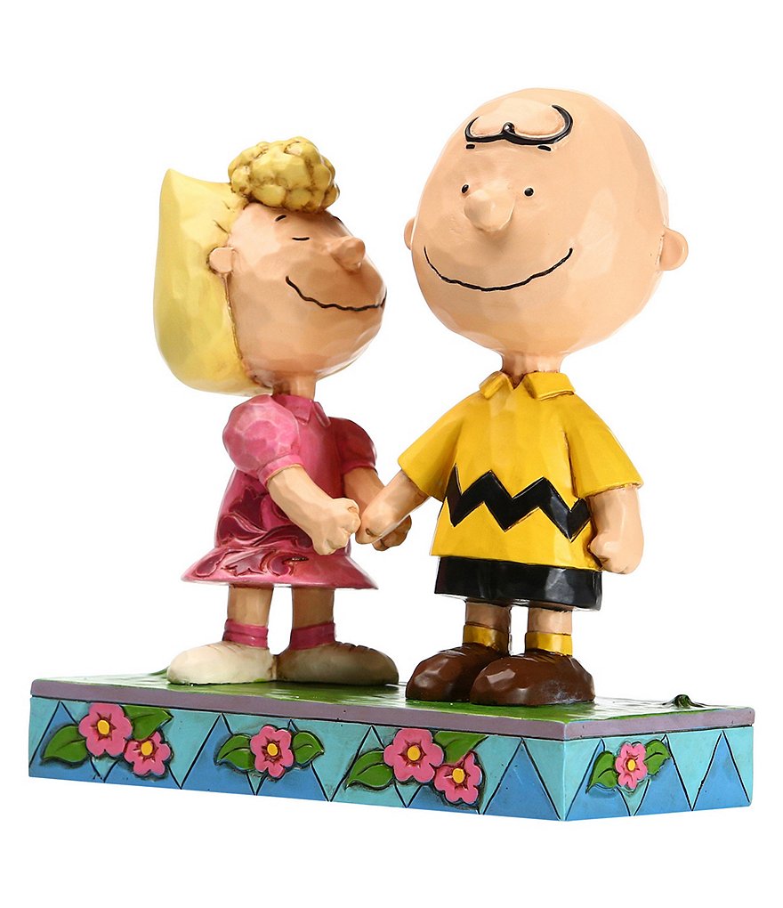 Peanuts by Jim Shore Charlie Brown and Sally I Love My Big Brother Figurine
