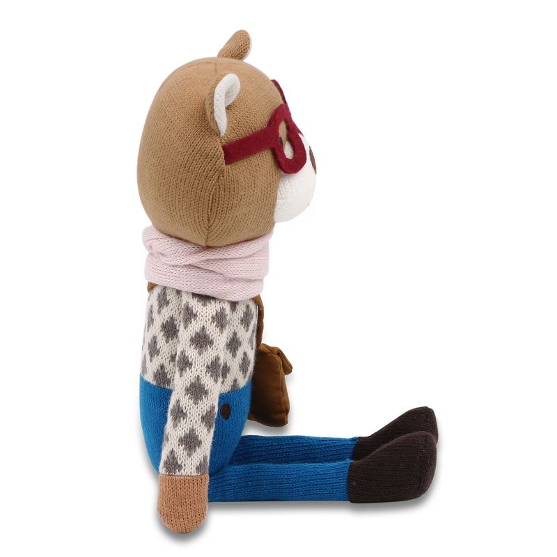 The Peanutshell Charlie the Bear Knit Plush